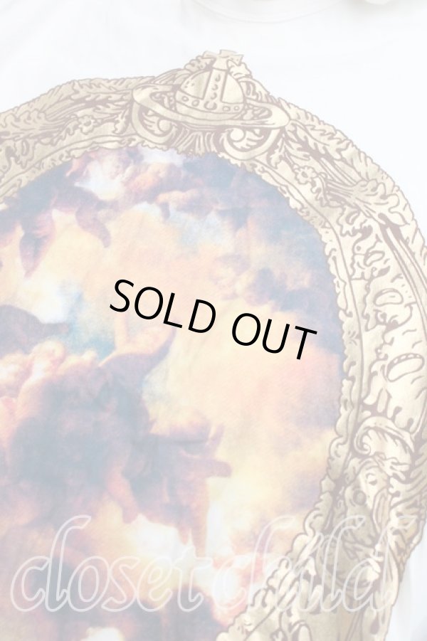 画像6: ヴィヴィアンウエストウッド 中古 / プッティ額縁Tシャツ S 白  H-26-01-11-014-ts-OD-ZH (6)