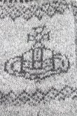 画像2: ヴィヴィアンウエストウッド 中古 / オーブニット手袋  灰  H-26-01-11-151-gd-IN-ZH (2)