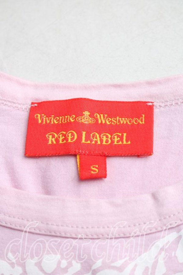 画像3: ヴィヴィアンウエストウッド 中古 / フラワーptTシャツ S ピンク  H-26-01-11-015-ts-OD-ZH (3)