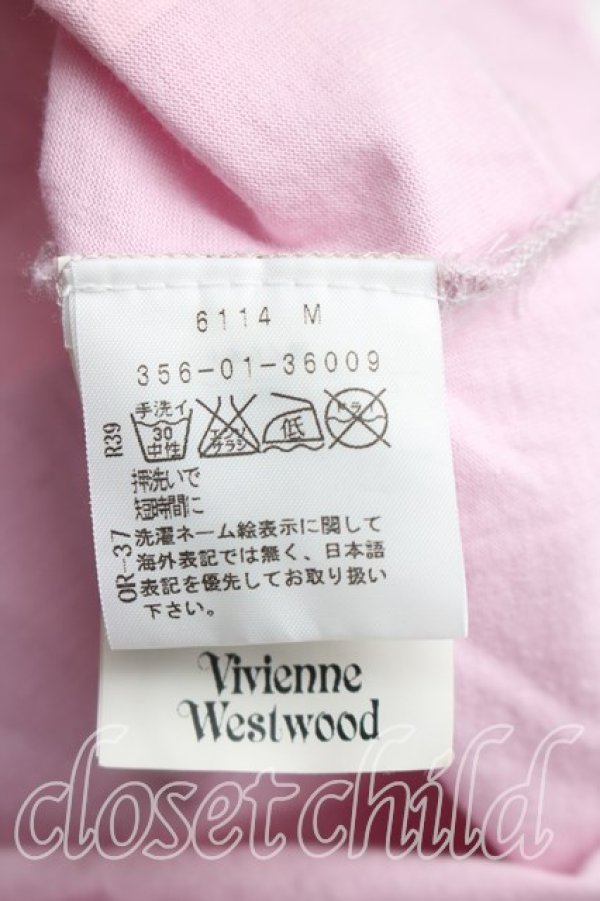 画像4: ヴィヴィアンウエストウッド 中古 / フラワーptTシャツ S ピンク  H-26-01-11-015-ts-OD-ZH (4)