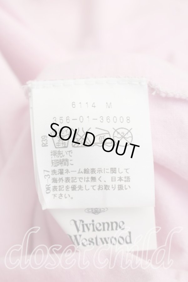画像4: ヴィヴィアンウエストウッド 中古 / ロゴptTシャツ S ピンク  H-26-01-11-016-ts-OD-ZH (4)