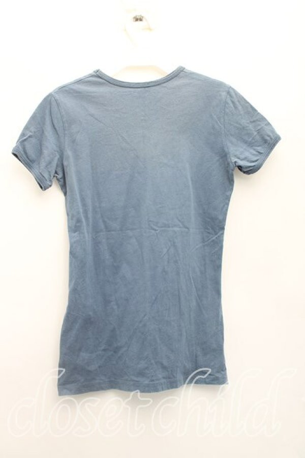 画像2: ヴィヴィアンウエストウッド 中古 / DIYptTシャツ S 青  H-26-01-11-018-ts-OD-ZH (2)