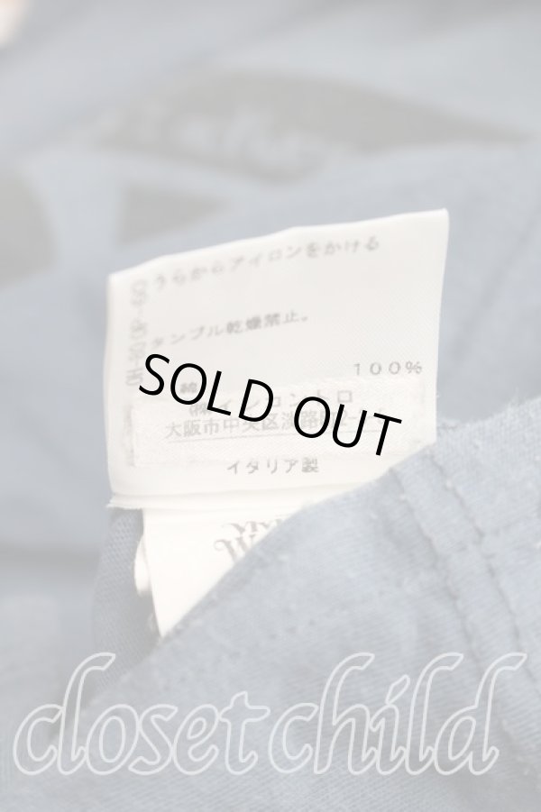 画像5: ヴィヴィアンウエストウッド 中古 / DIYptTシャツ S 青  H-26-01-11-018-ts-OD-ZH (5)