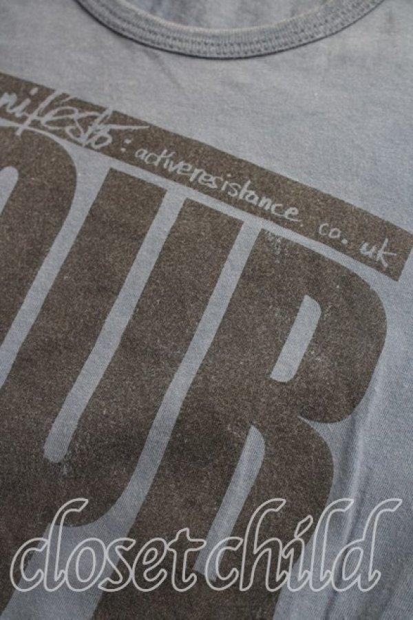 画像7: ヴィヴィアンウエストウッド 中古 / DIYptTシャツ S 青  H-26-01-11-018-ts-OD-ZH (7)