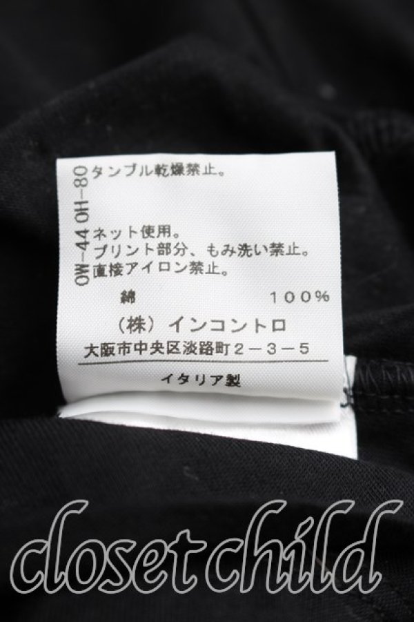 画像5: ANGLOMANIA 中古 / フラワーptTシャツ S 黒  H-26-01-11-019-ts-OD-ZH (5)