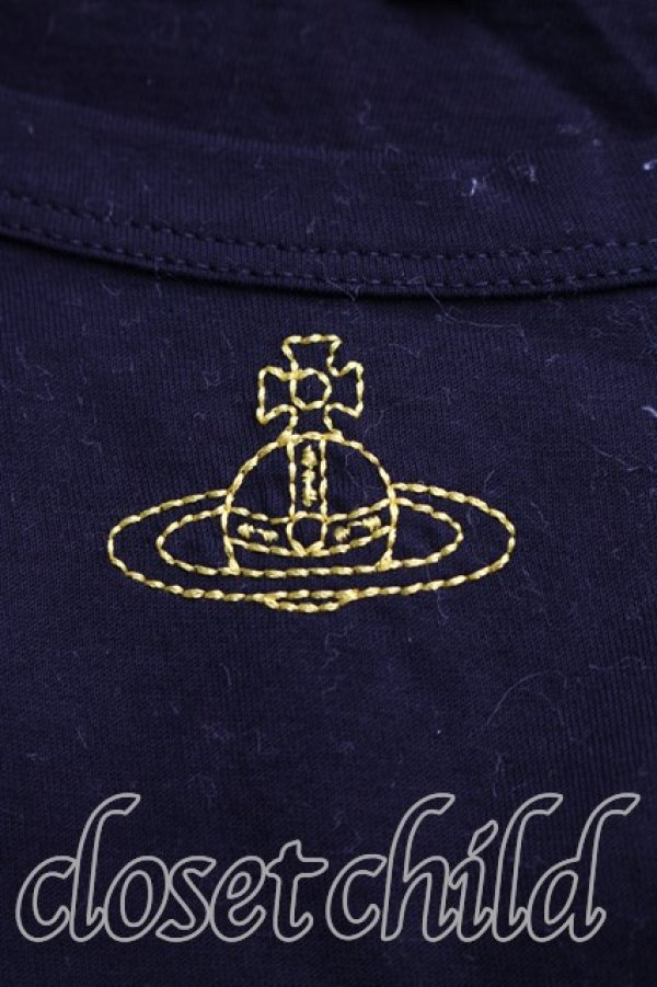 画像6: ANGLOMANIA 中古 / フラワーptTシャツ S 黒  H-26-01-11-019-ts-OD-ZH (6)