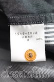 画像4: ヴィヴィアンウエストウッド MAN 中古 / ストライプカフスシャツ 44（メンズS相当） 灰  H-26-01-18-022-bl-OD-ZH (4)