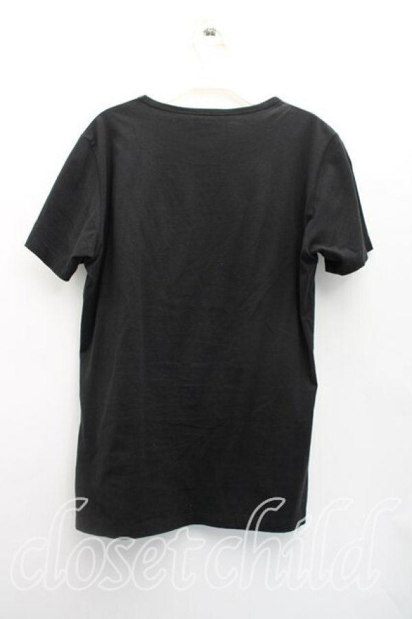 画像2: ヴィヴィアンウエストウッド MAN 中古 / バニーインフレームTシャツ 46(メンズM相当) 黒  H-26-01-18-030-ts-IN-ZH (2)