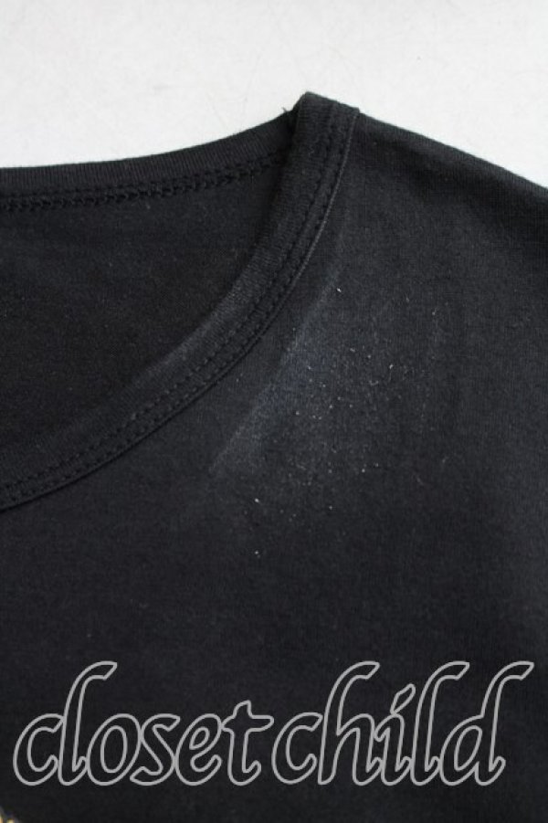 画像5: ヴィヴィアンウエストウッド MAN 中古 / バニーインフレームTシャツ 46(メンズM相当) 黒  H-26-01-18-030-ts-IN-ZH (5)