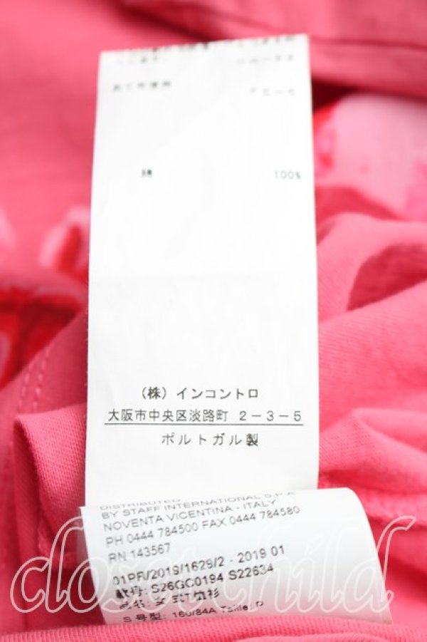 画像5: ヴィヴィアンウエストウッド 中古 / ハーレークインTシャツ S ピンク  H-26-01-18-031-ts-OD-ZH (5)