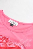 画像6: ヴィヴィアンウエストウッド 中古 / ハーレークインTシャツ S ピンク  H-26-01-18-031-ts-OD-ZH (6)