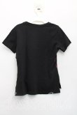画像2: ヴィヴィアンウエストウッド 中古 / クロックptTシャツ 2（9号相当） 黒  H-26-01-18-032-ts-OD-ZH (2)