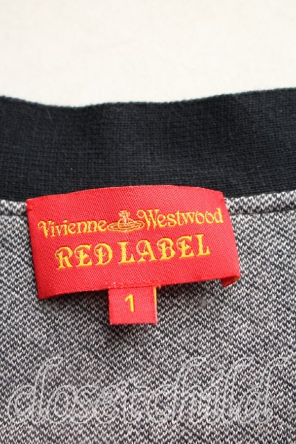 画像3: ヴィヴィアンウエストウッド 中古 / スカルカーディガン 1（7号相当） 黒ｘピンク  H-26-01-18-036-to-OD-ZH (3)