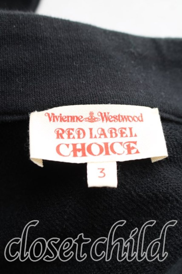 画像3: ヴィヴィアンウエストウッド 中古 / ラブライダーススウェットジャケット 3(11号相当) 黒  H-26-01-18-039-jc-IN-ZH (3)