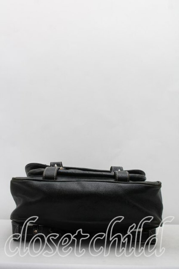 画像3: ヴィヴィアンウエストウッド 中古 / レザーリュックサック  黒  H-26-01-18-044-ba-IN-ZH (3)