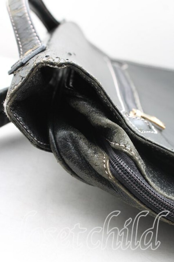 画像5: ヴィヴィアンウエストウッド 中古 / レザーリュックサック  黒  H-26-01-18-044-ba-IN-ZH (5)