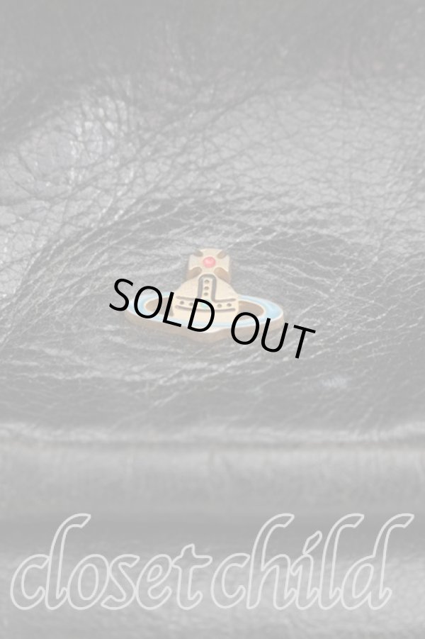 画像6: ヴィヴィアンウエストウッド 中古 / レザーリュックサック  黒  H-26-01-18-044-ba-IN-ZH (6)