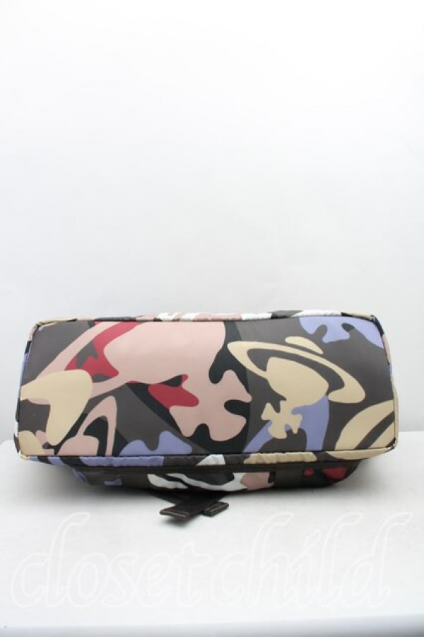 画像3: ヴィヴィアンウエストウッド 中古 / カモフラージュトートバッグ  マルチ  H-26-01-18-045-ba-OD-ZH (3)