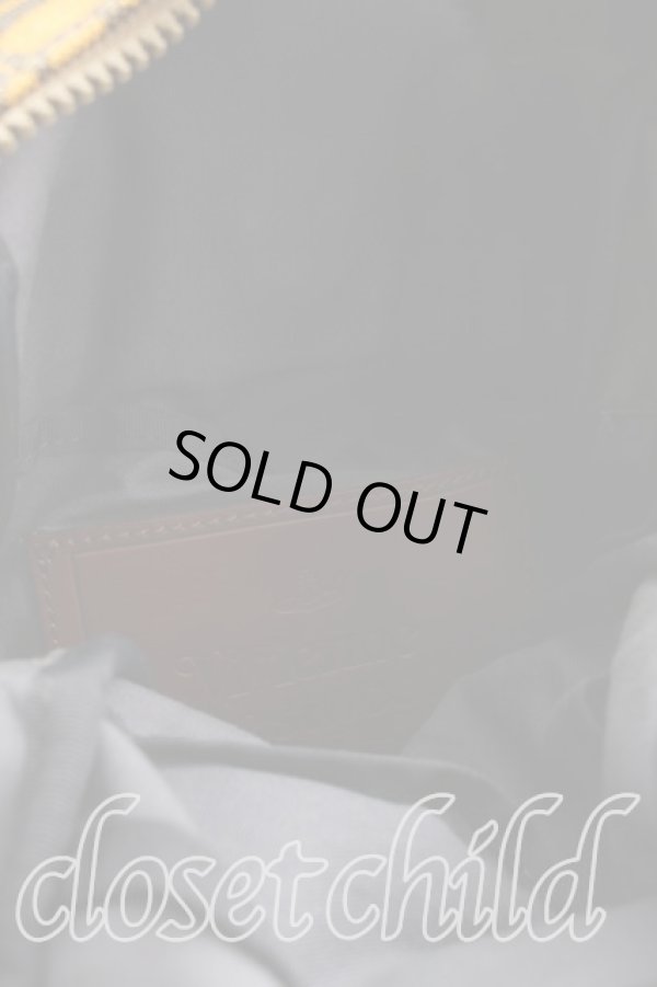 画像4: ヴィヴィアンウエストウッド MAN 中古 / ハンドドローチェックボディバッグ  黄色  H-26-01-18-047-ba-OD-ZH (4)