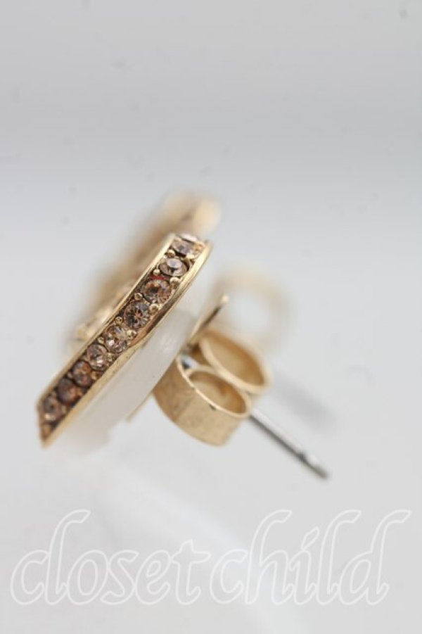 画像2: ヴィヴィアンウエストウッド 中古 / ペトラピアス  ゴールドxピンク  H-26-01-18-051-er-OD-ZH (2)