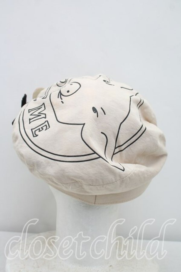 画像3: ヴィヴィアンウエストウッド 中古 / LOVE ME PIGキャスケット  ベージュ  H-26-01-18-054-ha-OD-ZH (3)