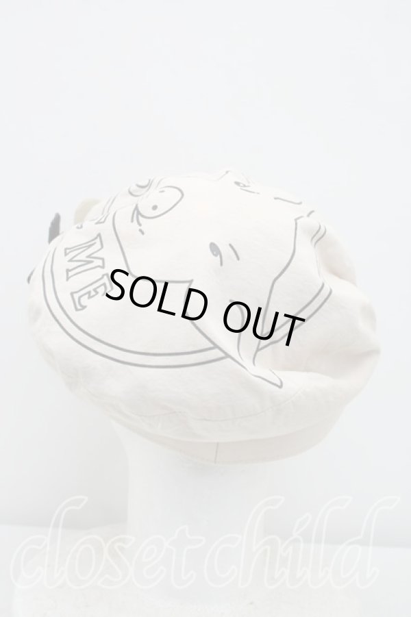 画像3: ヴィヴィアンウエストウッド 中古 / LOVE ME PIGキャスケット  ベージュ  H-26-01-18-054-ha-OD-ZH (3)