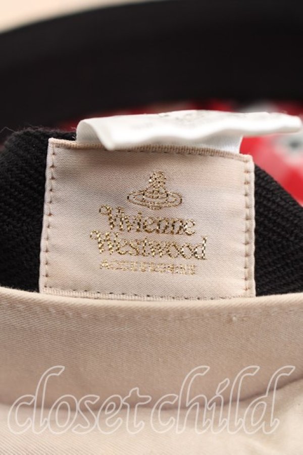 画像4: ヴィヴィアンウエストウッド 中古 / LOVE ME PIGキャスケット  ベージュ  H-26-01-18-054-ha-OD-ZH (4)