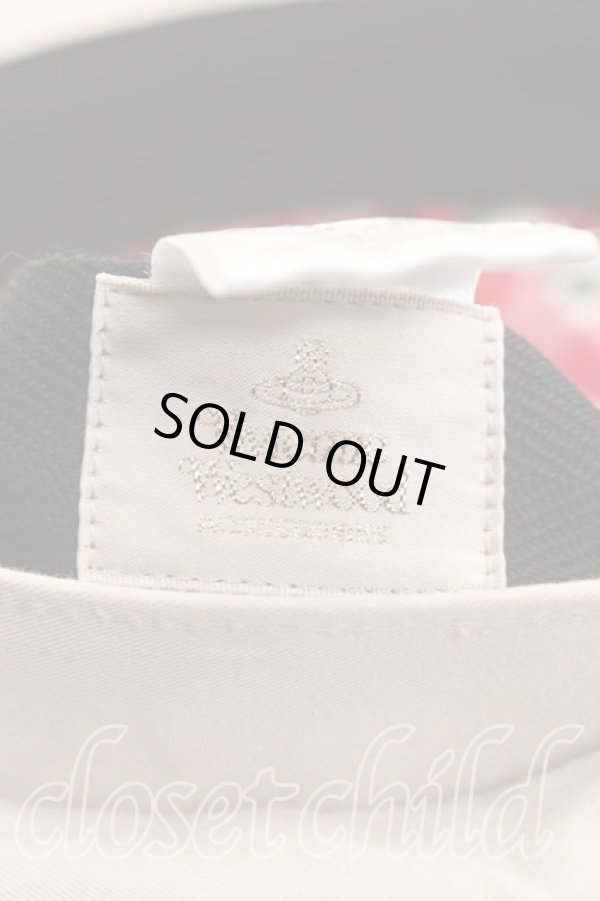 画像4: ヴィヴィアンウエストウッド 中古 / LOVE ME PIGキャスケット  ベージュ  H-26-01-18-054-ha-OD-ZH (4)