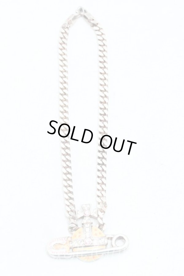 画像3: ヴィヴィアンウエストウッド 中古 / ネオバスレリーフチェーンチョーカー  シルバー  H-26-01-18-058-nl-IN-ZH (3)