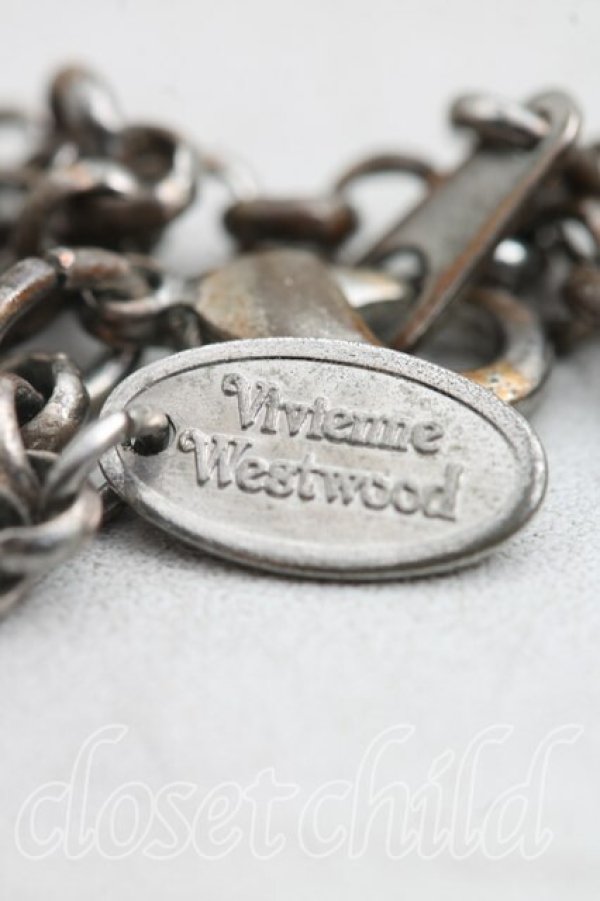 画像4: ヴィヴィアンウエストウッド 中古 / タイニーオーブネックレス  シルバー  H-26-01-18-059-nl-OD-ZH (4)