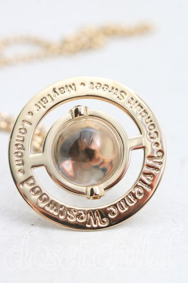 画像3: ヴィヴィアンウエストウッド 中古 / ニュースモールオーブネックレス  ゴールド  H-26-01-18-060-nl-OD-ZH (3)