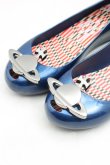 画像6: ヴィヴィアンウエストウッド×Melissa 中古 / フラットオーブシューズ EU37（23.5cm相当） 紺  H-26-01-18-062-sh-OD-ZH (6)