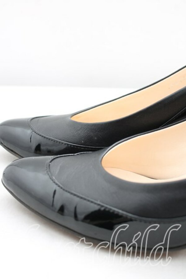 画像6: ヴィヴィアンウエストウッド 中古 / エナメルパンプス 36（23cm相当） 黒  H-26-01-18-063-sh-OD-ZH (6)