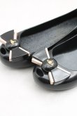画像7: ヴィヴィアンウエストウッド×Melissa 中古 / ボウフラットシューズ EU35/36（22.5cm相当） 黒  H-26-01-18-064-sh-OD-ZH (7)