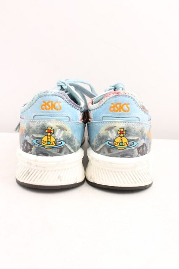 画像4: ヴィヴィアンウエストウッド × ASICS TIGER 中古 / HyperGEL-LYTE EU39.5（25cm相当） マルチ  H-26-01-18-065-sh-OD-ZH (4)