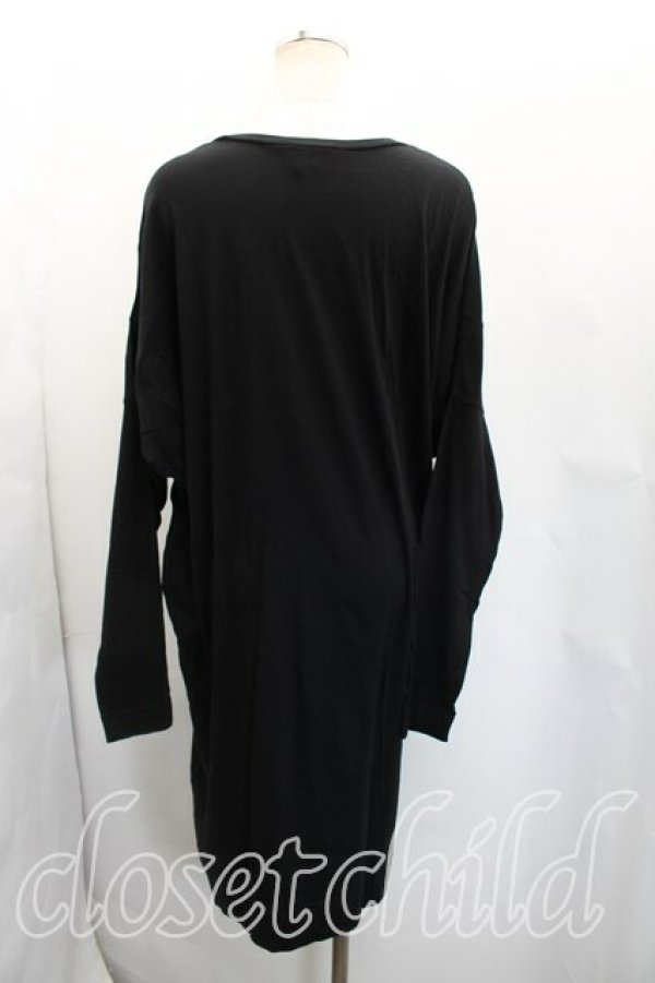 画像2: ヴィヴィアンウエストウッド 中古 / オーブptカットソーワンピ 2（9号相当） 黒  H-26-01-18-007-op-OD-ZH (2)