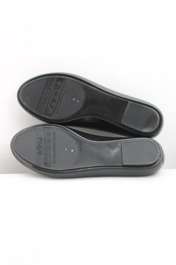画像5: ヴィヴィアンウエストウッド×Melissa 中古 / SPACE LOVE ORBフラットシューズ EU37（23.5cm相当） 黒  H-26-01-18-070-sh-OD-ZH (5)