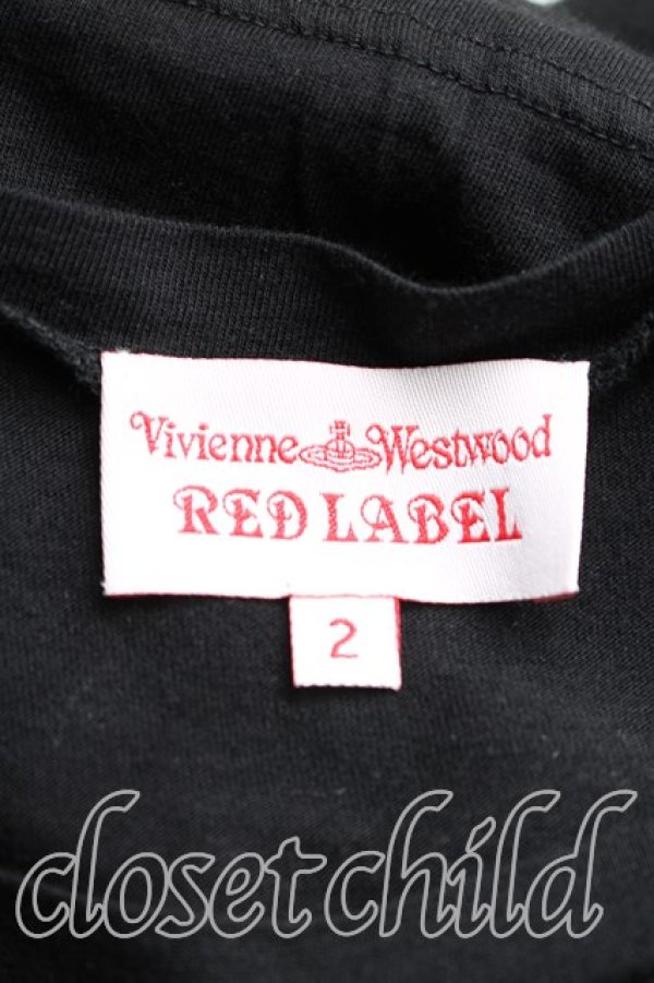 画像3: ヴィヴィアンウエストウッド 中古 / オーブptカットソーワンピ 2（9号相当） 黒  H-26-01-18-007-op-OD-ZH (3)