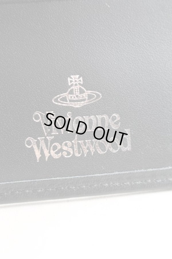 画像5: ヴィヴィアンウエストウッド 中古 / タータンチェックスタッズ折財布  赤×黒  H-26-01-18-071-wa-IN-ZH (5)