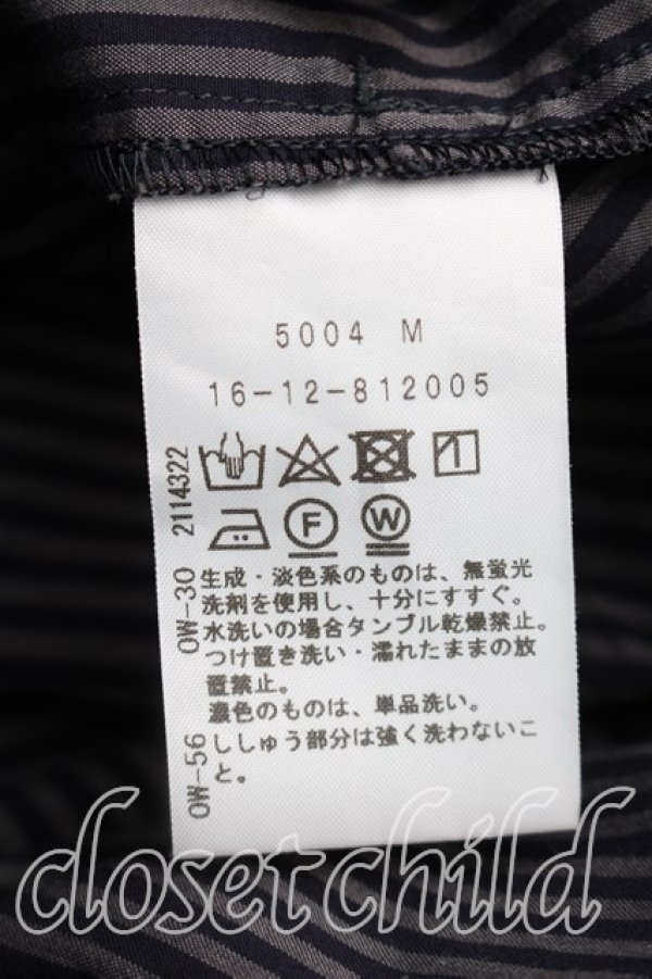 画像4: ヴィヴィアンウエストウッド 中古 / ストライプシャツワンピース 00（ワンサイズ） 灰ｘ黒  H-26-01-18-001-op-OD-ZH (4)