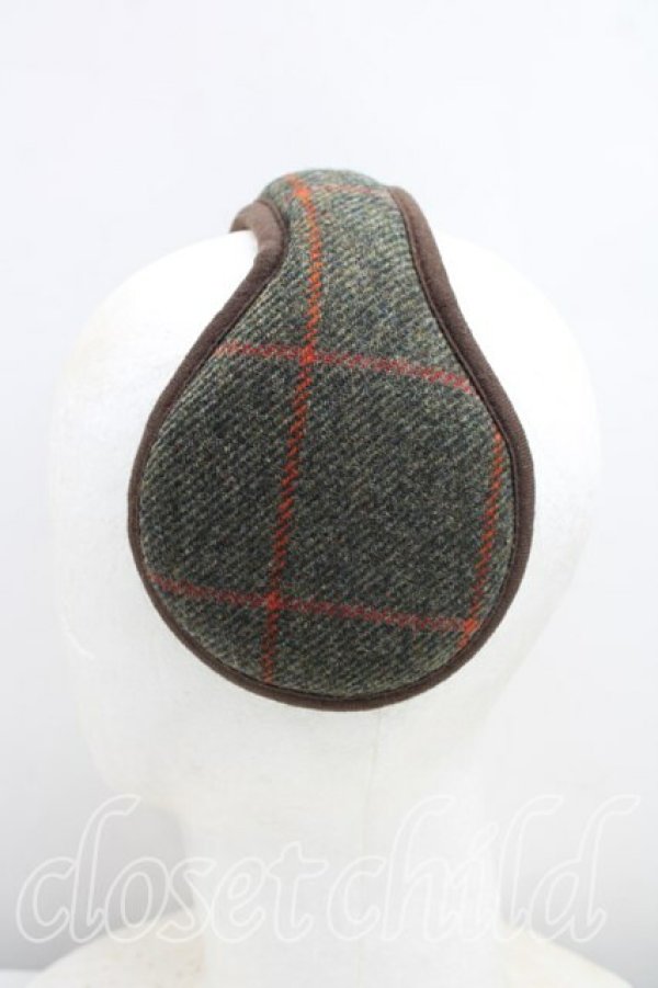 画像2: ヴィヴィアンウエストウッド MAN 中古 / イヤーマフ  カーキ  H-26-01-18-078-gd-OD-ZH (2)