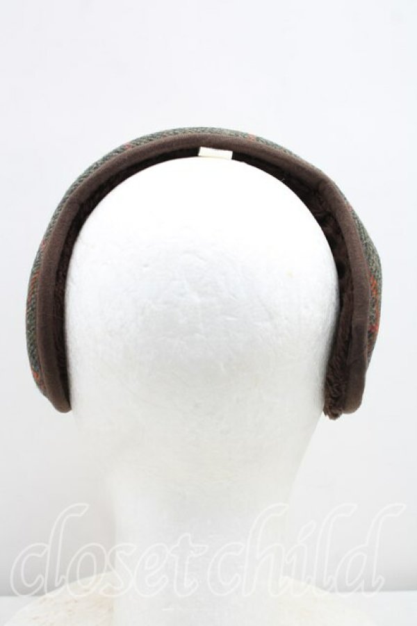 画像3: ヴィヴィアンウエストウッド MAN 中古 / イヤーマフ  カーキ  H-26-01-18-078-gd-OD-ZH (3)