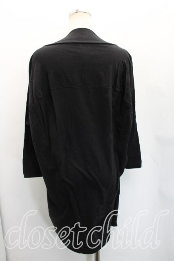 画像2: ヴィヴィアンウエストウッド 中古 / クロックptカットソーワンピ 2（9号相当） 黒  H-26-01-18-008-op-OD-ZH (2)