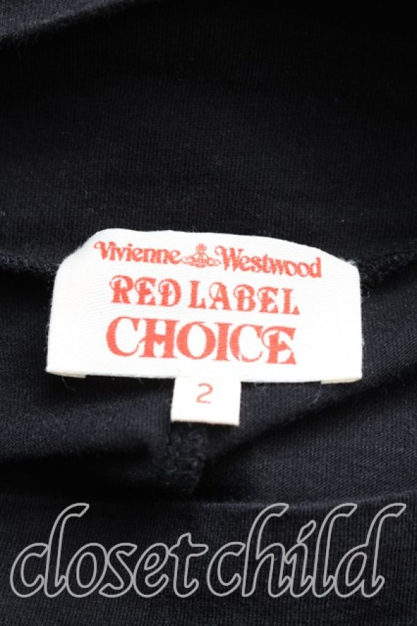 画像3: ヴィヴィアンウエストウッド 中古 / クロックptカットソーワンピ 2（9号相当） 黒  H-26-01-18-008-op-OD-ZH (3)