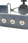 画像2: ヴィヴィアンウエストウッド 中古 / ユニオンバックルベルト  紺  H-26-01-18-095-gd-OD-ZH (2)