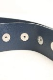 画像3: ヴィヴィアンウエストウッド 中古 / ユニオンバックルベルト  紺  H-26-01-18-095-gd-OD-ZH (3)