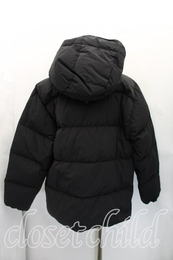 画像2: ヴィヴィアンウエストウッド 中古 / フロントアシメダウンジャケット 00（ワンサイズ） 黒  H-26-01-18-009-co-OD-ZH (2)