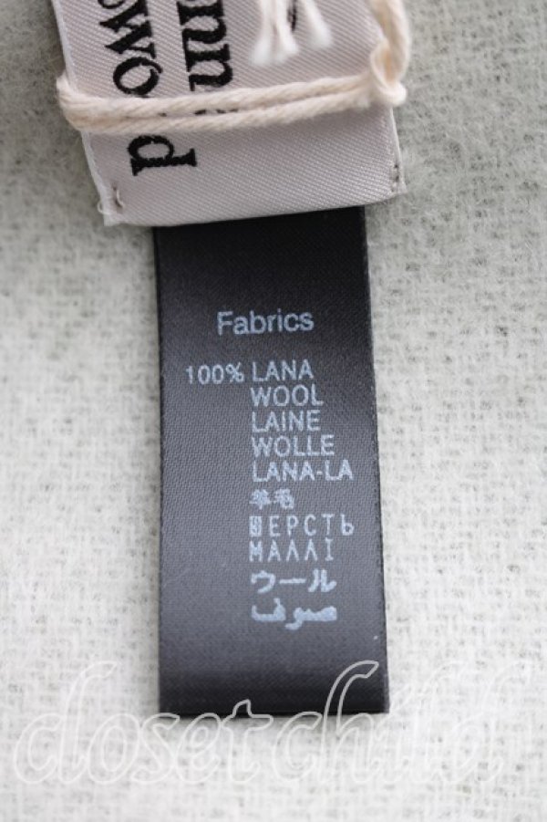 画像3: ヴィヴィアンウエストウッド 中古 / スクイグルオーブマフラー  緑  H-26-01-18-104-gd-OD-ZH (3)