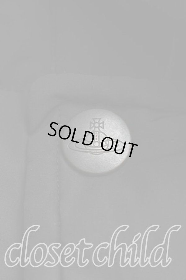 画像7: ヴィヴィアンウエストウッド 中古 / フロントアシメダウンジャケット 00（ワンサイズ） 黒  H-26-01-18-009-co-OD-ZH (7)