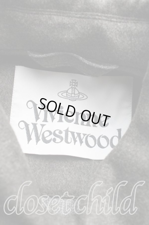 画像3: ヴィヴィアンウエストウッド MAN 中古 / ポンチョ 46（M相当） 灰  H-26-01-18-012-co-OD-ZH (3)